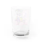 LusterAのコバルトヤドクガエルクラウン Water Glass :back