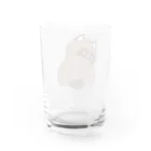 砂川うにょんの見返りたぬ Water Glass :back