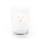 marutoraのwelpon犬 Water Glass :back