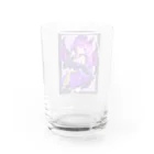 悪魔たぬきの黒娘の販売店！の可愛すぎる黒娘 Water Glass :back