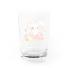 ＊Maiky＊の【ビールねこ】フルーツMIX.ver Water Glass :back