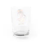 ゆうばあばチャンネルのおひさまちゃんお人形と一緒 Water Glass :back