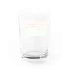 ゆうばあばチャンネルのレインボー Water Glass :back