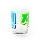 LalaHangeulの재충전 (リフレッシュ) ハングルデザイン Water Glass :back