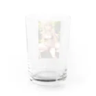 天乃鯱の金髪ビキニギャル２　イラスト Water Glass :back