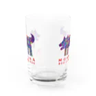 シマシマさぼてんのモンタナ・レッド・リザード・ドッグ［Drink Ware］ Water Glass :back