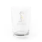 macomaco SUZURISTOREの光が強ければ影も強い Water Glass :back