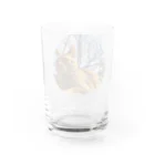 うちの末っ子画伯の猫ですかね Water Glass :back