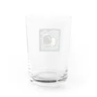 みよしデザインの完全に理解したモルモット Water Glass :back