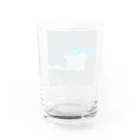 Icchy ぺものづくりのペンギンの歯磨き粉 Water Glass :back