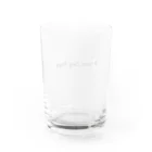 ドッグオーナズカレッジのNina Dog Toys Logoグッツ Water Glass :back