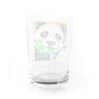 Nanahaのパンダ Water Glass :back