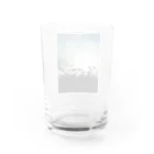 kazeou（風王）の夜明け(アプリ加工) Water Glass :back