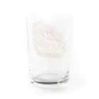 井上アフターバーナーのベータくん Water Glass :back