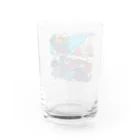 みなとまち層の海の生き物たち Water Glass :back