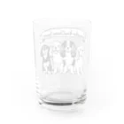 BLENHEIMのモノクロキャバリア Water Glass :back