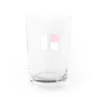 さつきゆらのくしゅし Water Glass :back