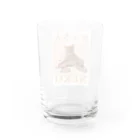 猫のこふくのおっさんNEKO　ニャンだばかやろう Water Glass :back