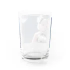 天乃鯱の月と花姫のコスプレ Water Glass :back