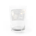 ショップ•モモのモモ&パパ Water Glass :back