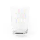 アトリエ猫田：猫田アスカのヒヤシンスに紛れる子 Water Glass :back
