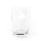 ［ n / k ］ONLINE_SHOPの走るシチョウサ(青肉) Water Glass :back