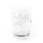 t-shirts-cafeのThanks Mother’s Day Water Glass :back