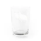 ⚡️カミナリ運送⚡️の冬羽夫婦❄️ Water Glass :back