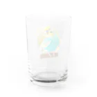 むーむー小屋のマスタードおちび Water Glass :back