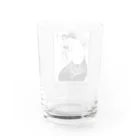 Hungry Freaksのビアズリー「孔雀のスカート」 Water Glass :back