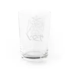 ヒロシオーバーダイブのサタン・バフォメット Water Glass :back