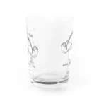 itsuto-こねこしょうしょうめんへらのならび「こわくないじかん」 Water Glass :back