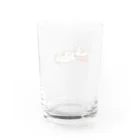 いんふるのハンカチを好きなねこ Water Glass :back