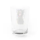 yottin59617の迷い黒猫キキ グラス反対面