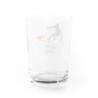 miyakojima_baseの宮古島ベースのオリジナルロゴ Water Glass :back