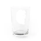 そらうみやさんのぐっすりしろくまちゃん Water Glass :back