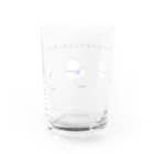 selfishのはたらきすぎを くいとめる おばけたち Water Glass :back