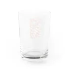 iroasobi_artのtexture_pink Water Glass :back