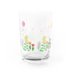 カワラリマーの花畑の風船散歩 Water Glass :back