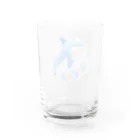 dolphineの可愛いイルカ Water Glass :back