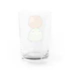 うさやのサーターアンダギーをゲットしてご満悦のカカポ Water Glass :back