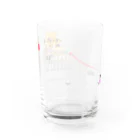MELL MALLのわいわいラークさん Water Glass :back