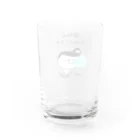 ユウィズの母ちゃん大切にしろや Water Glass :back