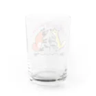 haneponのEddie Marcon タヌキツネ Water Glass :back