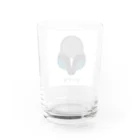 はるさめのみせの背中で語る鳥　カケス Water Glass :back