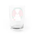 たけよんのすいかカラーのけんちゃん Water Glass :back