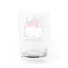 handmade asyouareのお嫁ユニコーン Water Glass :back