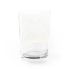 キイロイチャンのおうちの花つぼみ　まあるい Water Glass :back