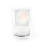 恐竜壁面専門RIKUのRIKUのティラノサウルスパーカー Water Glass :back