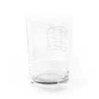 はやかわの3本足のスキップ#008 Water Glass :back